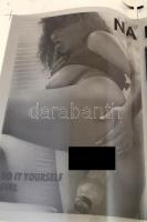 'Do it yourself girl' erotikus fotónegatív nyomdai levonata, 39x50 cm