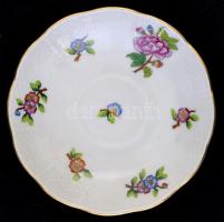 Herendi Eton mintás mokkás csésze és alj, kézzel festett, jelzett, hibátlan