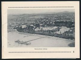 cca 1930 Balatonfüredi Iparos Gyógytelep képes bemutató füzet. 24p