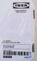 Ikea Pugg falióra, rozsdamentes krómozott, új állapotban