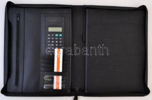 Irattartó táska, beépített számológéppel, vonalzóval, használatlan, új állapotban 36x27 cm