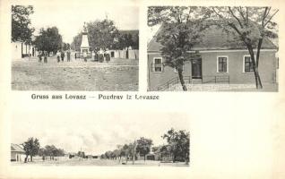 Lovász, Daljski Lovas (Dálya); Hősi emlék, A. Weiser / monument