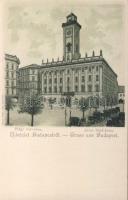 Budapest régi városház Litho