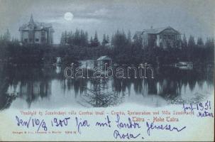 Csorba-tó vendéglő Litho