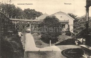 Parád - 5 db RÉGI városképes lap, Sasvár, Grófi kastély