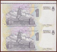 Argentína 1992-94. 1P függőleges párban T:I