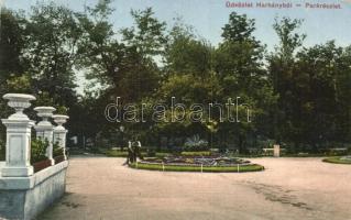 Harkány, Harkányfürdő - 4 db RÉGI városképes lap