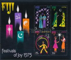 1975 Vallási ünnepek blokk Mi 1