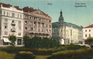 Kolozsvár, Cluj; Egyesülési tér / Piata Unirei / square (EK)