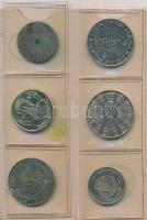 12db-os vegyes zseton, szerencsepénz tétel, közte "5 éves a Lottó!" T:2-3