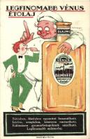 Legfinomabb Vénus étolaj,Kohn Adolf és társa Olajművek Rt. reklámlapja; kiadja Faragó Béla  / Hungarian cooking oil advertisement s: Kandel