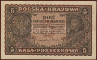 Lengyelország 1919. 5M T:II