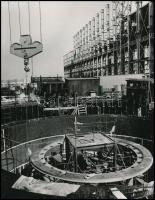 1979 Paks, atomerőmű építése, 3 db vintage fotó16x11,5 cm és 22x17,5 cm