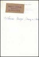 cca 1940 Osoha László (1899-1970): Szántás Csurgó határában, 2 db vintage fotóművészeti alkotás, az ...