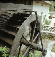 1983 Csopak, vízimalom, 5 db szabadon felhasználható, vintage negatív, 6x6 cm