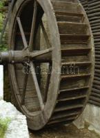 1983 Csopak, vízimalom, 5 db szabadon felhasználható, vintage negatív, 6x6 cm