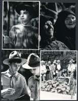 cca 1991 Gödöllő, Teleki Pál (1879-1941) miniszterelnök sírjának koszorúzási ünnepsége, 13 db vintag...