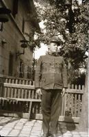 cca 1930 Katonai negatívok, 6 db szabadon felhasználható, vintage negatív, 6x9 cm