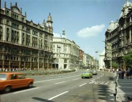 cca 1975 Budapesti városképek, életképek, 13 db szabadon felhasználható, professzionális minőségű, v...