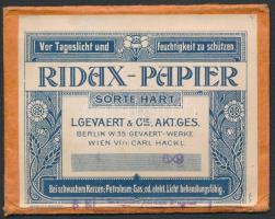 1918 Katonai fotónegatívok, Nagyvárad, Pünkösdfürdő feliratú tároló tasakban, 12 db vintage negatív, 4,5x7 cm