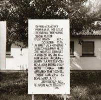 cca 1968 Állattartó csarnok építése az Agrokomplex tervezésében és kivitelezésében, 13 db vintage ne...