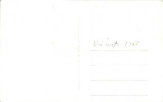 1948 Ismeretlen magyar város, üzlet, közért belső, eladó kisasszonyok, photo (EB)