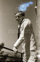 1945 Budapest, amerikai gyógyszersegély átadási ünnepsége, Rózsa György fotóriporter hagyatékából 55...