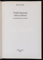 Beck Zoltán: Vitális Imrének véres a fokosa. Népballadák Békés megyéből. Fekete könyvek kulturtörtén...