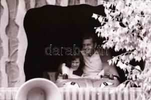 1976 Budapest, vidámparki felvételek, 90 db szabadon felhasználható vintage negatív, 24x36 mm