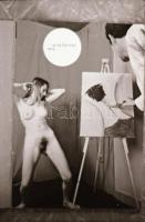 cca 1970 Pornó negatívok tétele, 43 db repró negatív, 24x36 mm