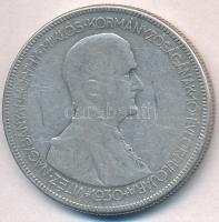 1930. 5P Ag "Horthy jobbra" T:3  Adamo P8