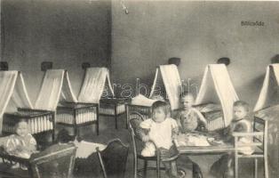 Nagyvárad, Oradea; Nogáll Szent Vince Intézet, belső - 8 db régi képeslap / 8 old interior postcards