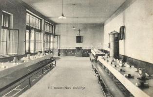 Nagyvárad, Oradea; Nogáll Szent Vince Intézet, belső - 8 db régi képeslap / 8 old interior postcards