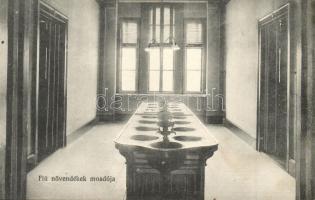 Nagyvárad, Oradea; Nogáll Szent Vince Intézet, belső - 8 db régi képeslap / 8 old interior postcards