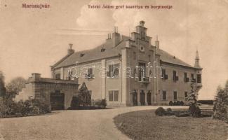 Marosújvár, Ocna Mures; Teleki Ádám gróf kastélya és borpincéje / castle and wine cellar (EM)