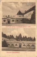 Bonchida, Bontida; Gróf Bánffy György kastélya, udvara és istállója / castle, courtyard, barn (Rb)