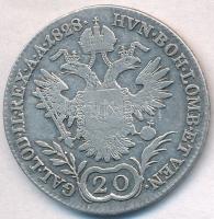 Ausztria 1828A 20kr Ag "I. Ferenc" (6,48g) T:2-,3
Austria 1828A 20 Kreuzer Ag "Franz...