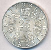 Ausztria 1968. 25Sch Ag "300 éve született von Hildebrandt" T:1-
Austria 1968. 25 Schilli...