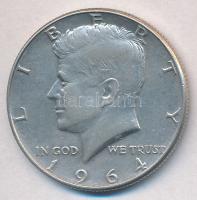 Amerikai Egyesült Államok 1964D 1/2$ Ag "Kennedy" tanúsítvánnyal  T:1-,2
USA 1964D 1/2 Do...