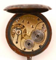 cca 1900 Női vastokos Omega zsebóra másodperc muatatóval. Szép zománc számlappal, működő szerkezette...