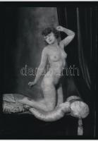 cca 1928 Demeter Károly (1892-1983) vintage negatívjairól készült 2 db mai nagyítás, 25x18 cm