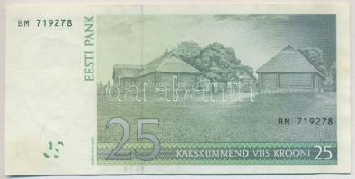 Észtország 2002. 25K T:II-
Estonia 2002. 25 Krooni C:VF
Krause 84