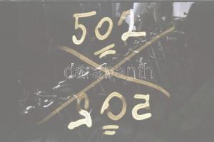 cca 1960 Budapest, a Csepel motor gyártásáról készült 2 db professzionális minőségű, szabadon felhas...