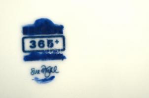 Tál Pészahra. Kézi festésű porcelán. Togana jelzéssel  / Hand painted Chinaware plate for Pesach  d:...