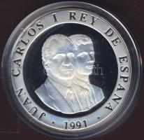 Spanyolország 1991. 2000P Ag "Barcelonai olimpia-bowling" T:PP