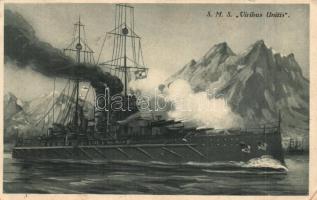 SMS Viribus Unitis, K.u.K. haditengerészet Tegetthoff-osztályú dreadnought csatahajója / SMS Viribus Unitis, Austro-Hungarian Navy, K.u.K. Kriegsmarine Tegetthoff-class dreadnought battleship (EK)