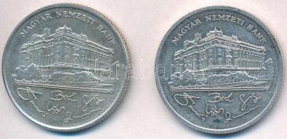 1992-1993. 200Ft Ag "MNB" (2x) T:2
Adamo F13