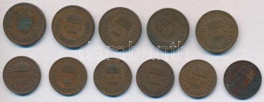 1926-1938. 2f Br (5xklf) + 1927-1939. 1f Br (6xklf) T:1--3