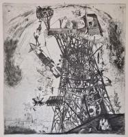 1969 Kondor Béla mappa 12 db ofszet, teljes Corvina, a lapok alsó része vízfoltos