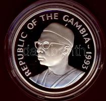 Gambia 1993. 20D Ag "Olimpiai játékok-bírkózás" T:PP